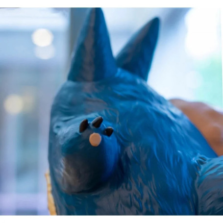 Maison Ghibli - Estatua Benelic Blue Totoro - Mi vecino Totoro