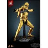 Hot toys Star Wars - Clone Trooper Gold Chrome Version 1/6 Toy Fair Exclusive