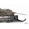 Pure Arts - Réplica a escala 1/1 de Naoe Hidden Blade - Assassin's Creed Shadows