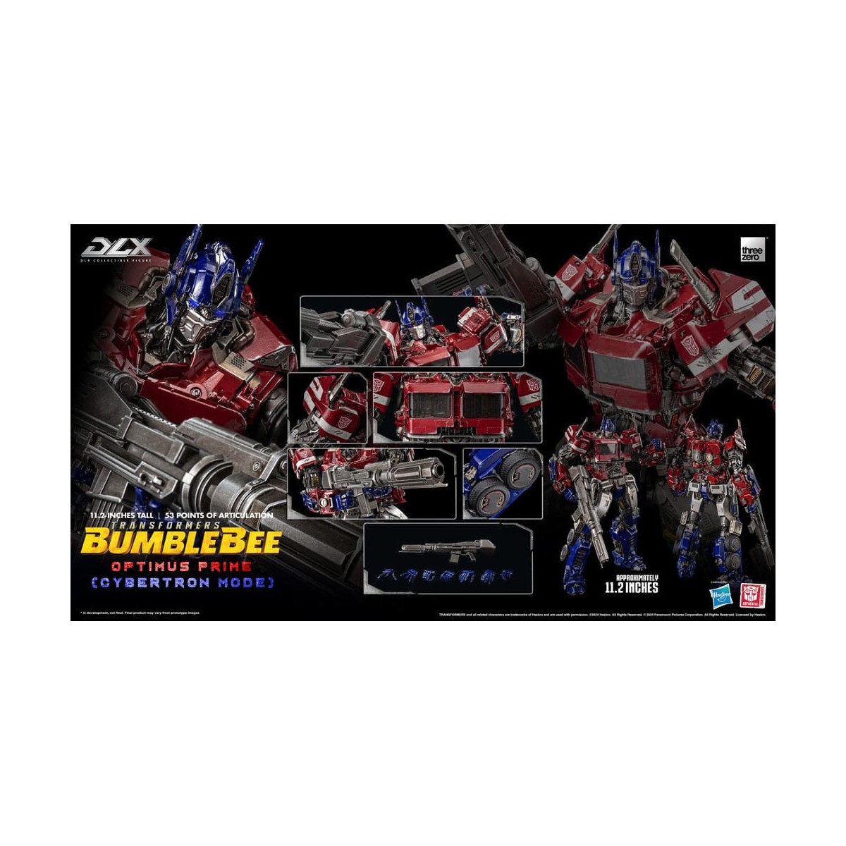 Three0 Transformers - DLX Optimus Prime (Modo Cybertron) 1/6 - Transformers: Bumblebee