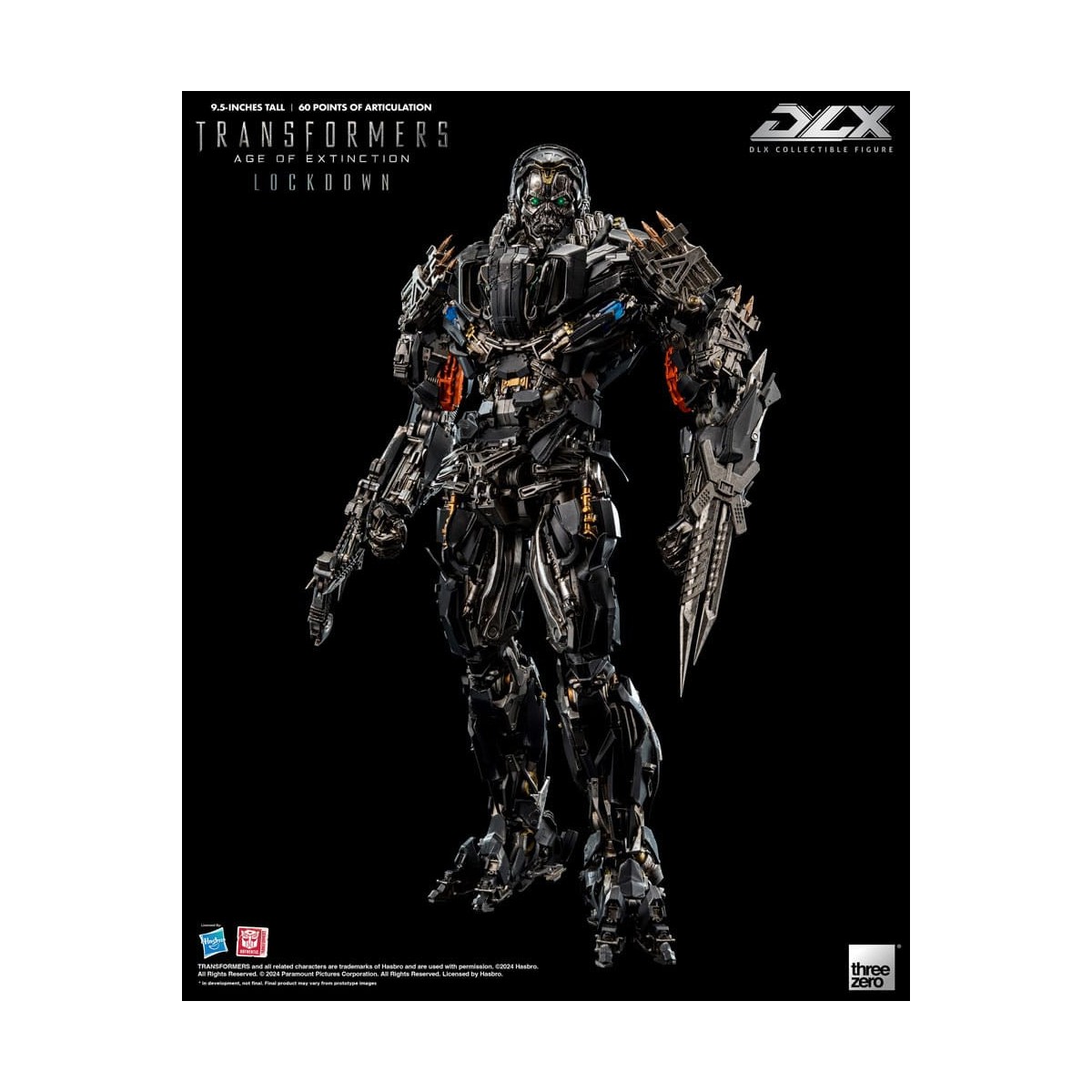 Three0 Transformers - DLX LOCKDOWN 1/6 - Transformers: Age of Extinction