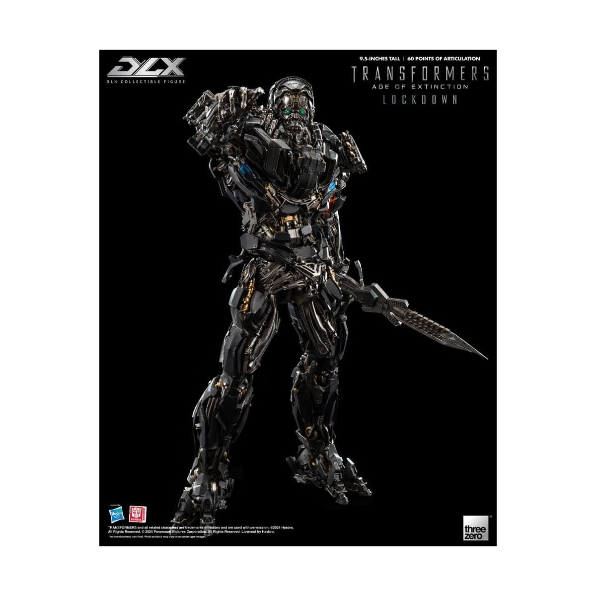 Three0 Transformers - DLX LOCKDOWN 1/6 - Transformers: Age of Extinction