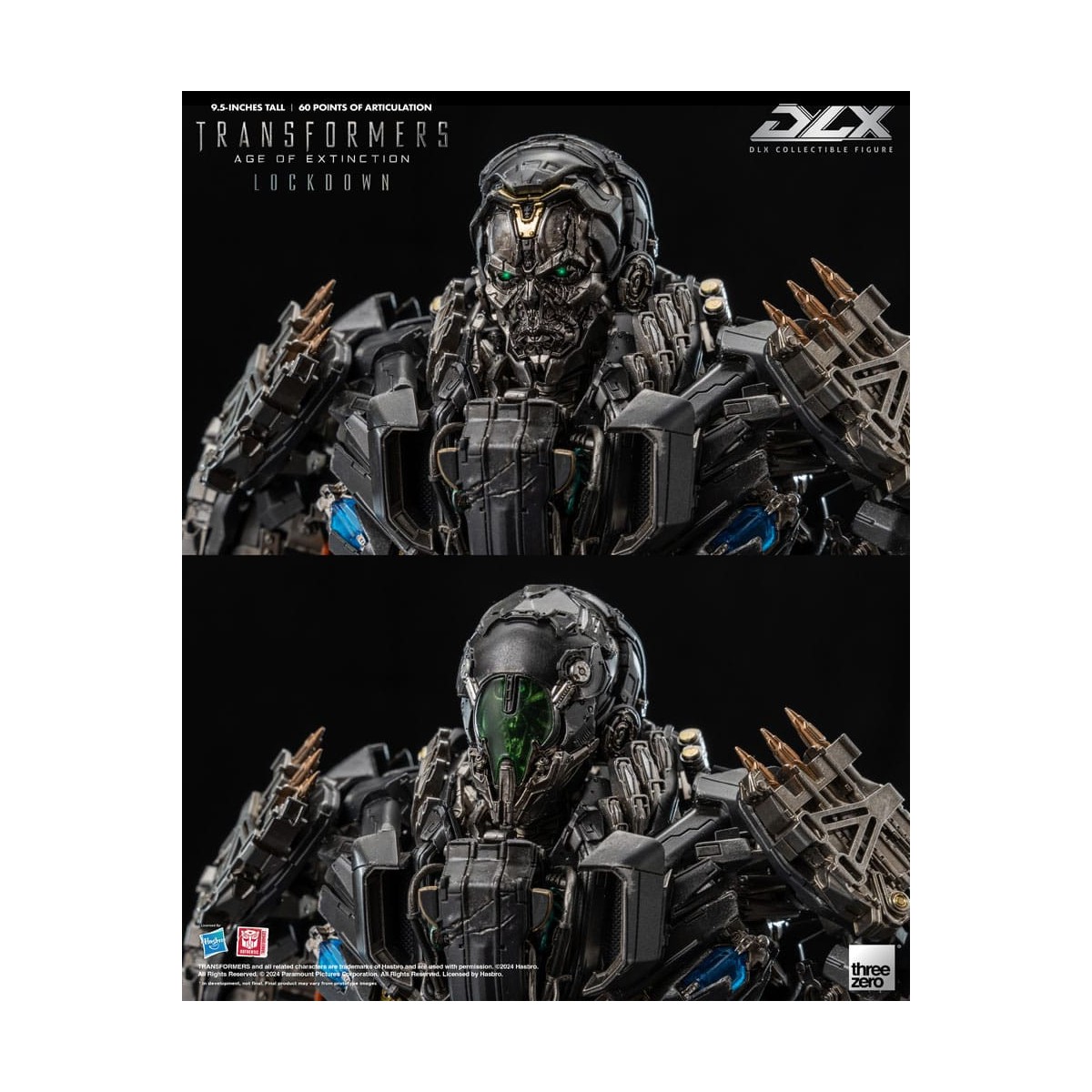 Three0 Transformers - DLX LOCKDOWN 1/6 - Transformers: Age of Extinction