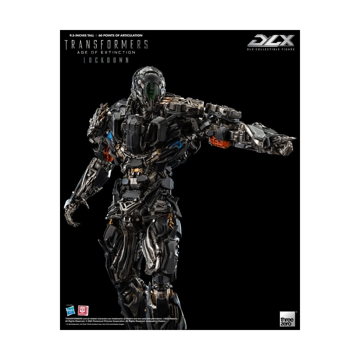 Three0 Transformers - DLX LOCKDOWN 1/6 - Transformers: Age of Extinction