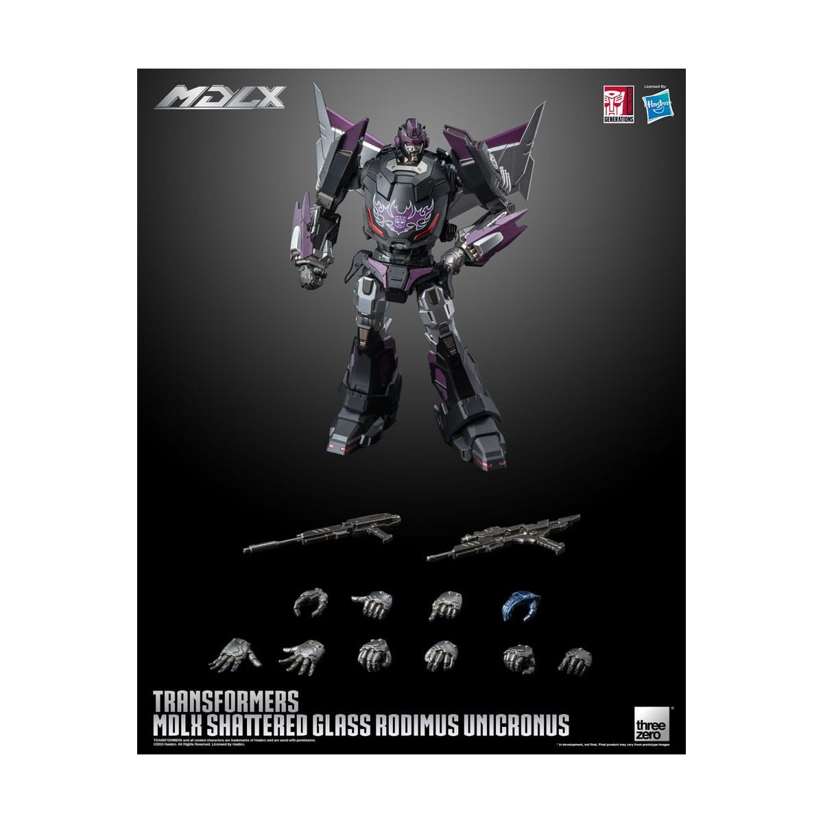Tres Cero - Transformers Shattered Glass MDLX RODIMUS UNICRONUS