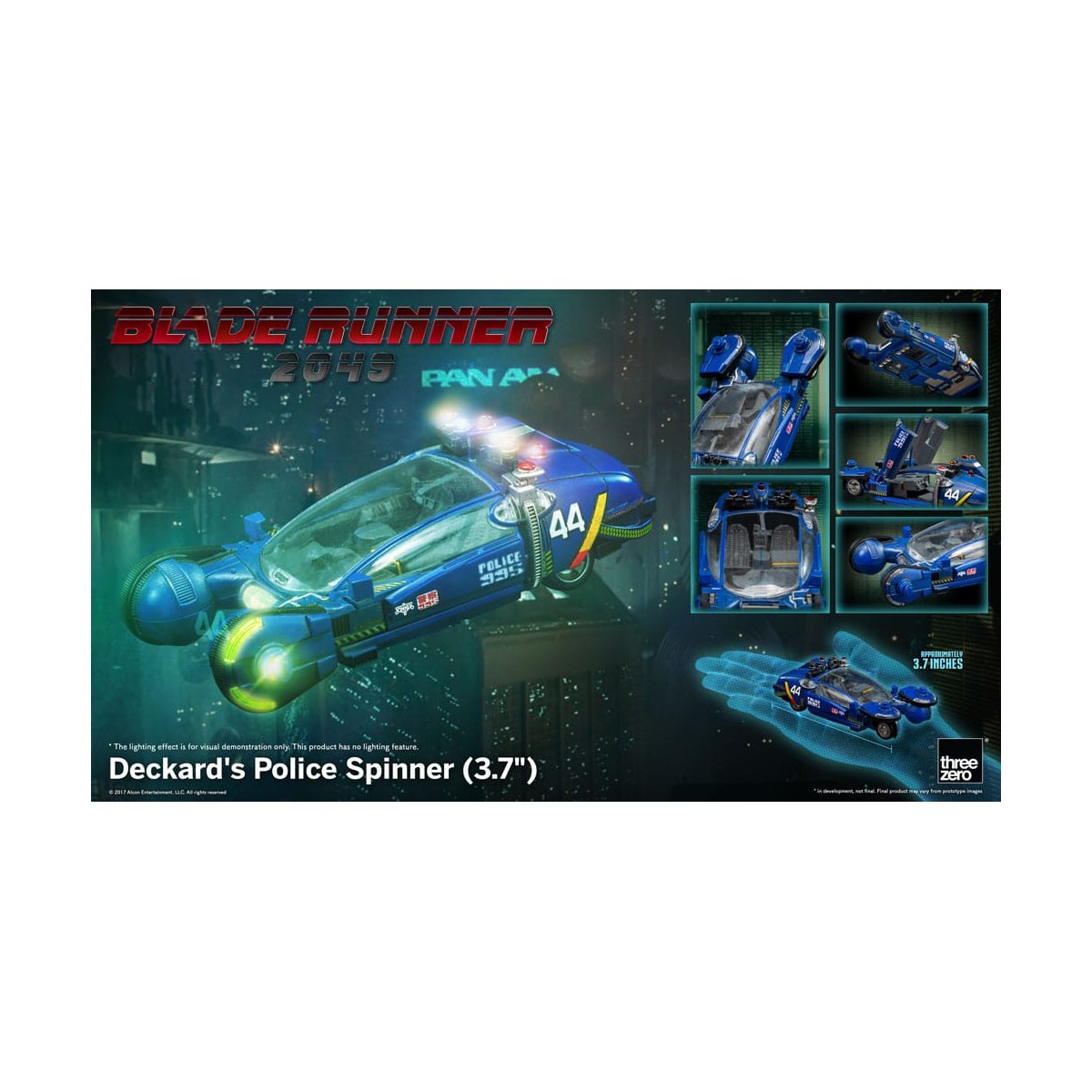 Tres Cero - Blade Runner 2049 - Deckard's Police Spinner