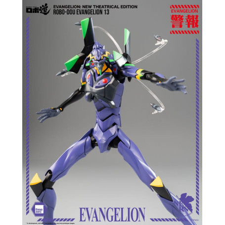 Three Zero - Evangelion 13 - Evangelion: Nueva Edición Teatral figura de acción Robo-Dou
