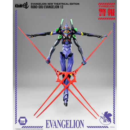 Three Zero - Evangelion 13 - Evangelion: Nueva Edición Teatral figura de acción Robo-Dou