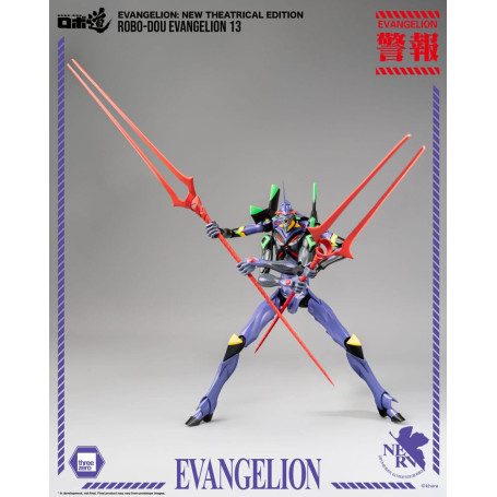 Three Zero - Evangelion 13 - Evangelion: Nueva Edición Teatral figura de acción Robo-Dou