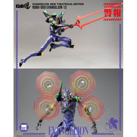 Three Zero - Evangelion 13 - Evangelion: Nueva Edición Teatral figura de acción Robo-Dou