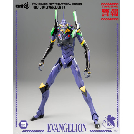 Three Zero - Evangelion 13 - Evangelion: Nueva Edición Teatral figura de acción Robo-Dou