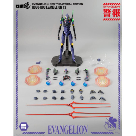 Three Zero - Evangelion 13 - Evangelion: Nueva Edición Teatral figura de acción Robo-Dou