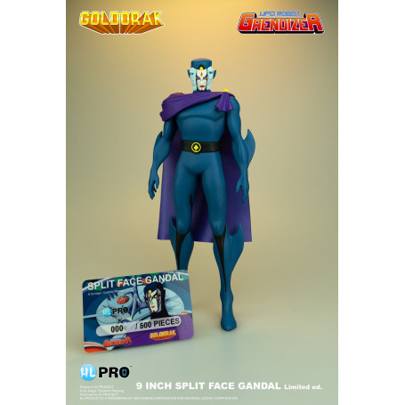 HL PRO - Goldorak Figura de PVC - Comandante Minos / Minas Variante Cara Partida - General Gandal