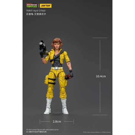 JoyToy TMNT - April O'Neil - Teenage Mutant Ninja Turtles 1/18