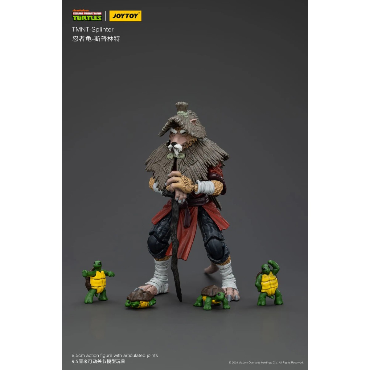 JoyToy TMNT - Splinter - Teenage Mutant Ninja Turtles 1/18