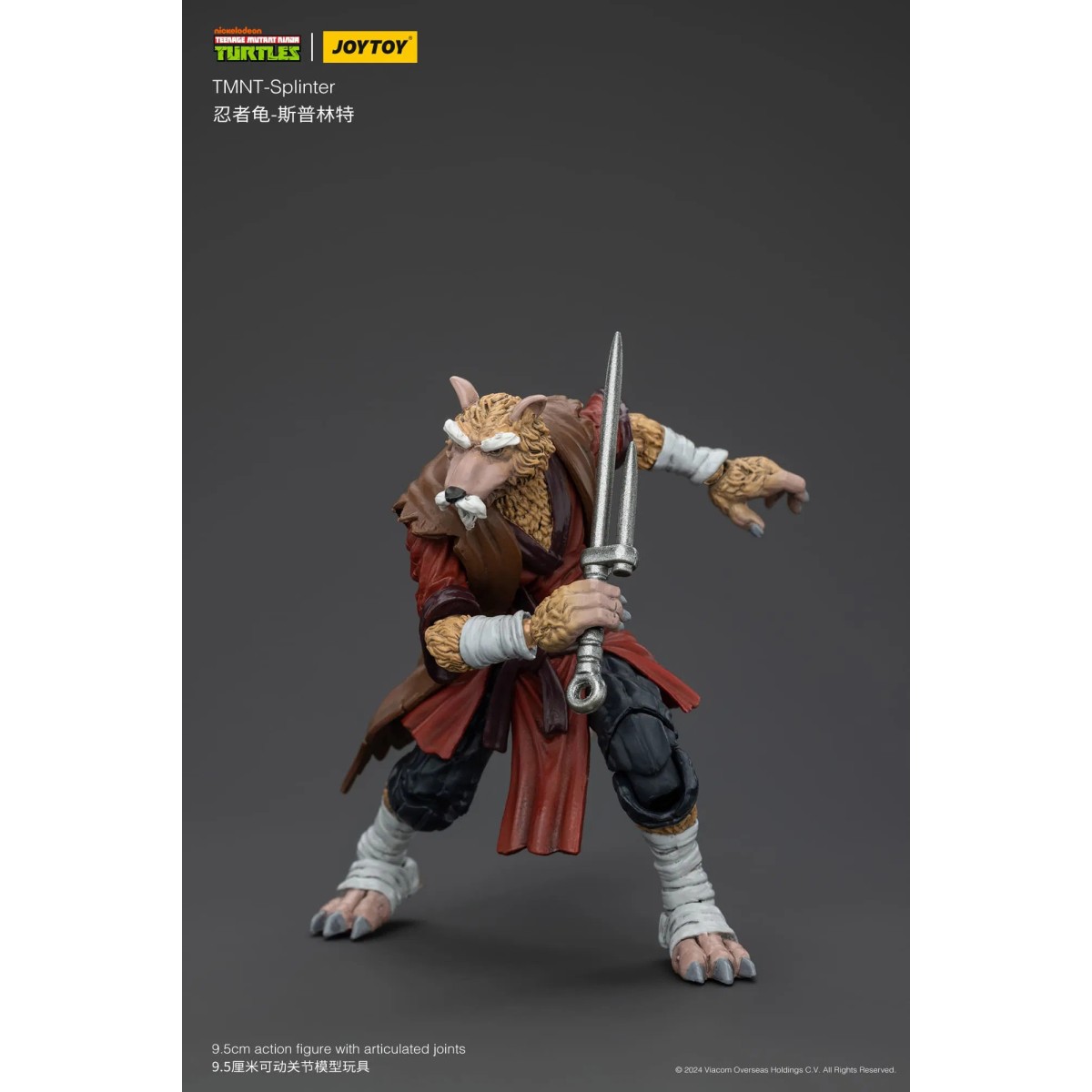 JoyToy TMNT - Splinter - Teenage Mutant Ninja Turtles 1/18