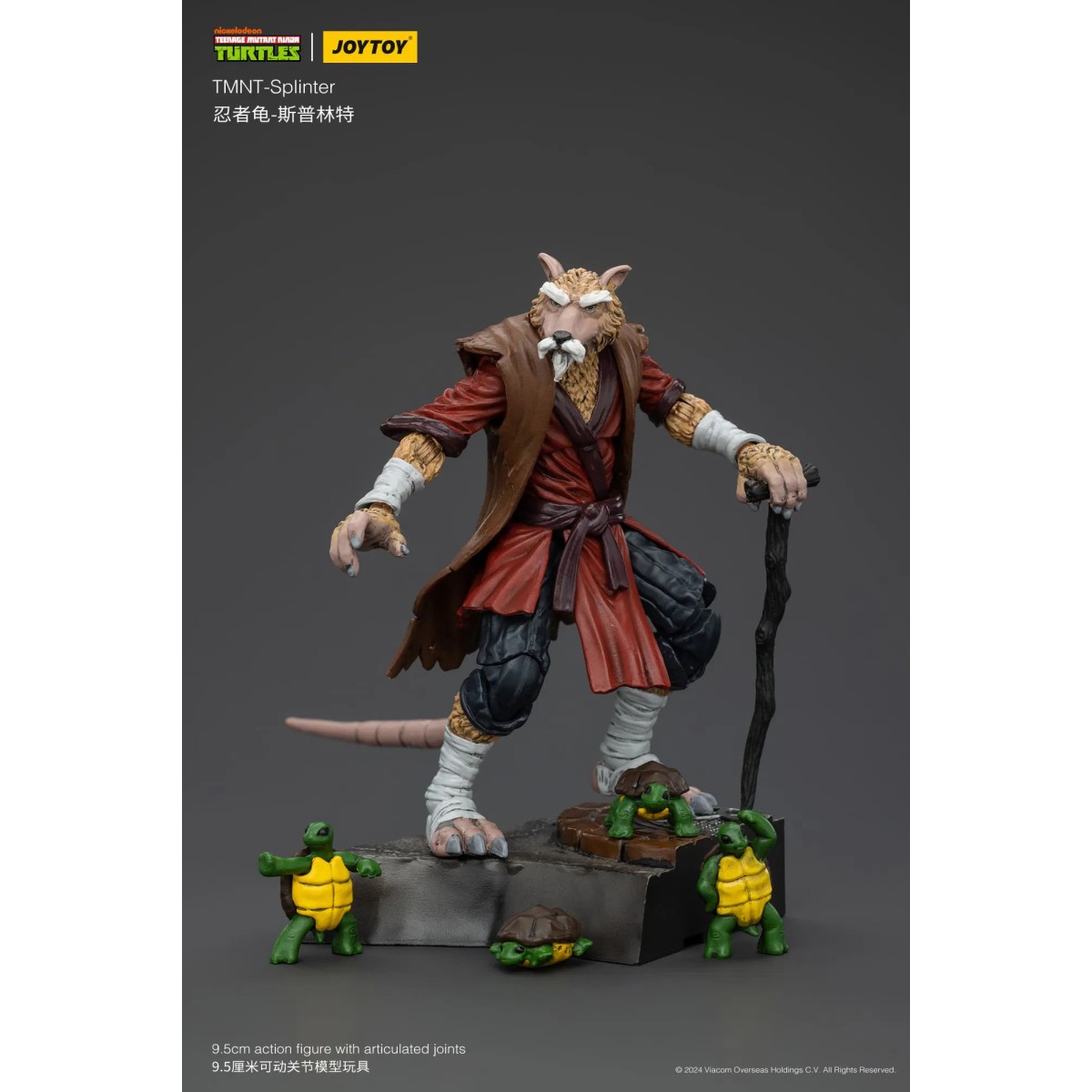 JoyToy TMNT - Splinter - Teenage Mutant Ninja Turtles 1/18