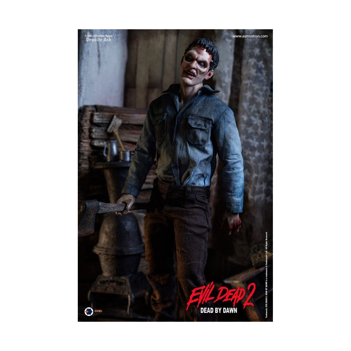 Asmus Toys Deadite Ash 1/6 - The Evil Dead 2 Muertos al Amanecer
