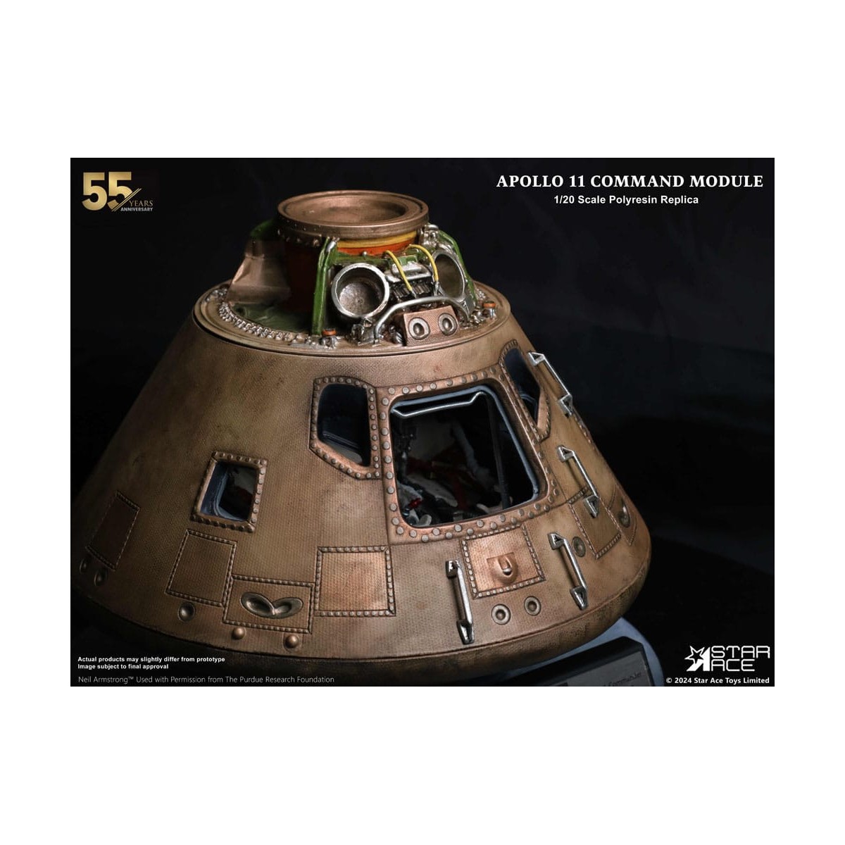 Star Ace - Módulo de mando del Apolo 11 (DX) 1/20