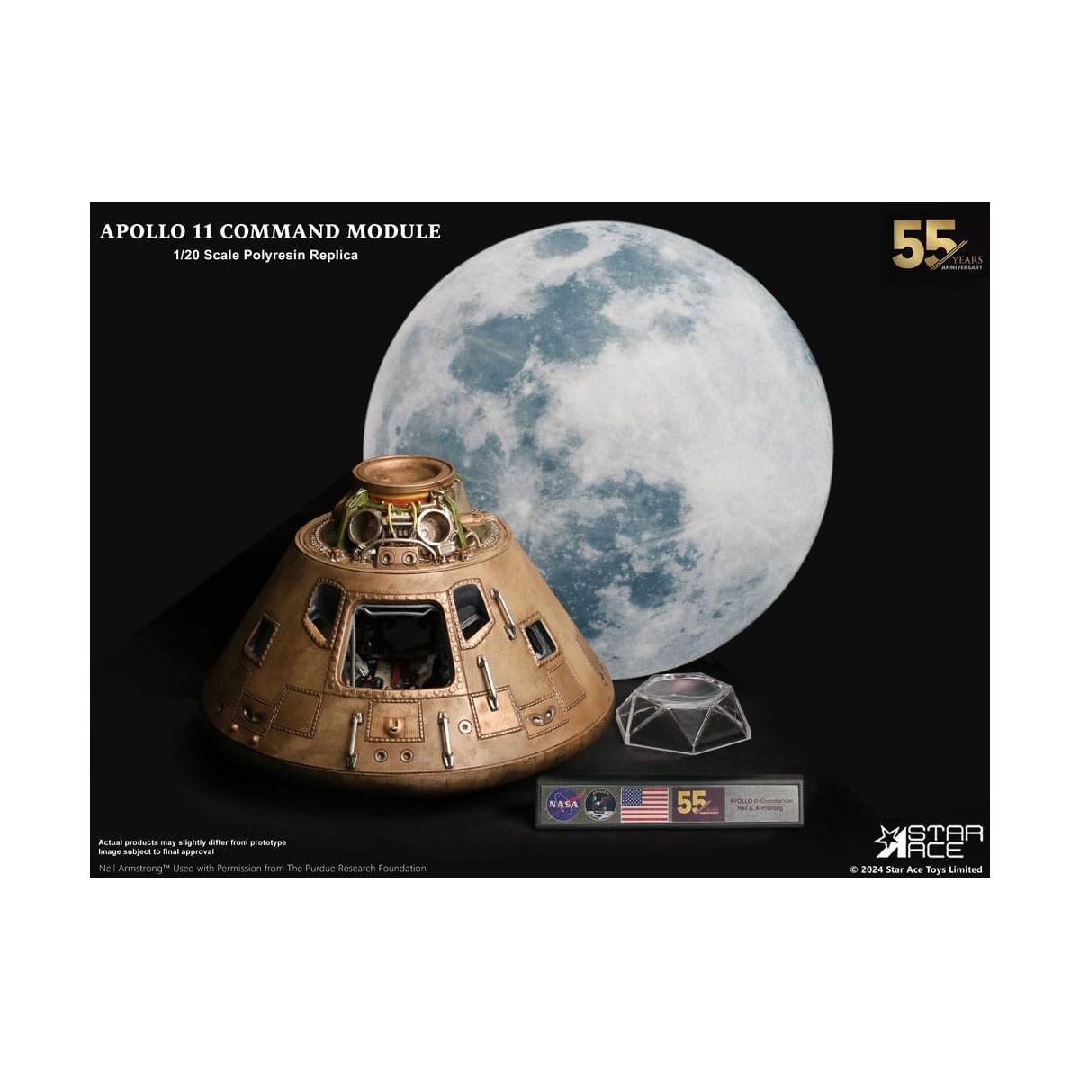 Star Ace - Módulo de mando del Apolo 11 (DX) 1/20