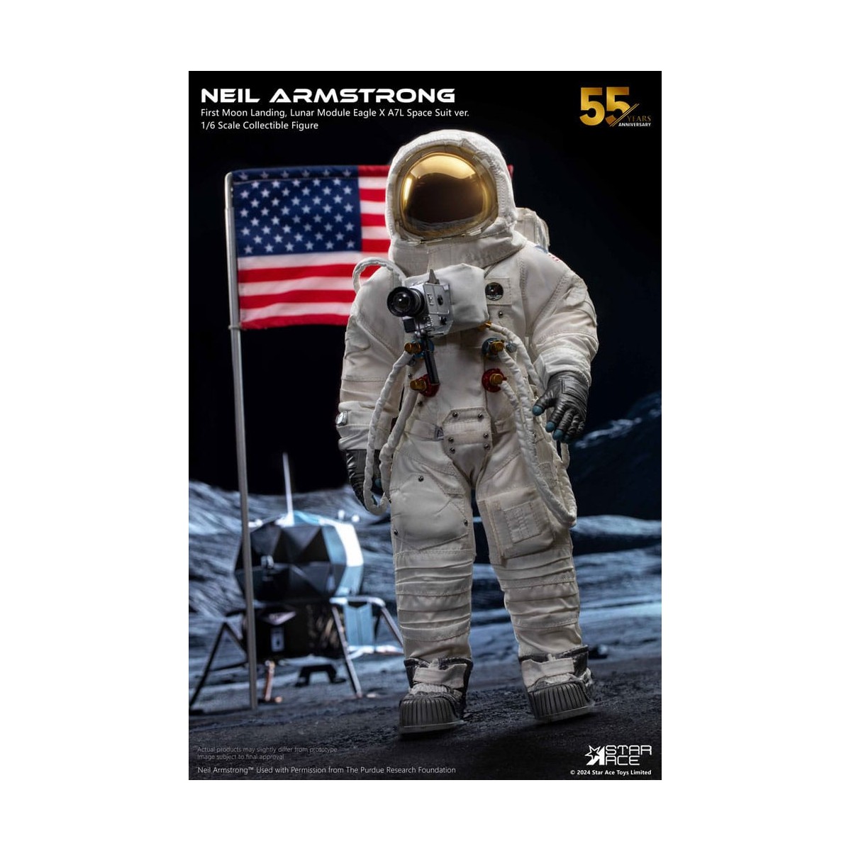 Star Ace - Apollo 11 - Neil Armstrong Versión Deluxe