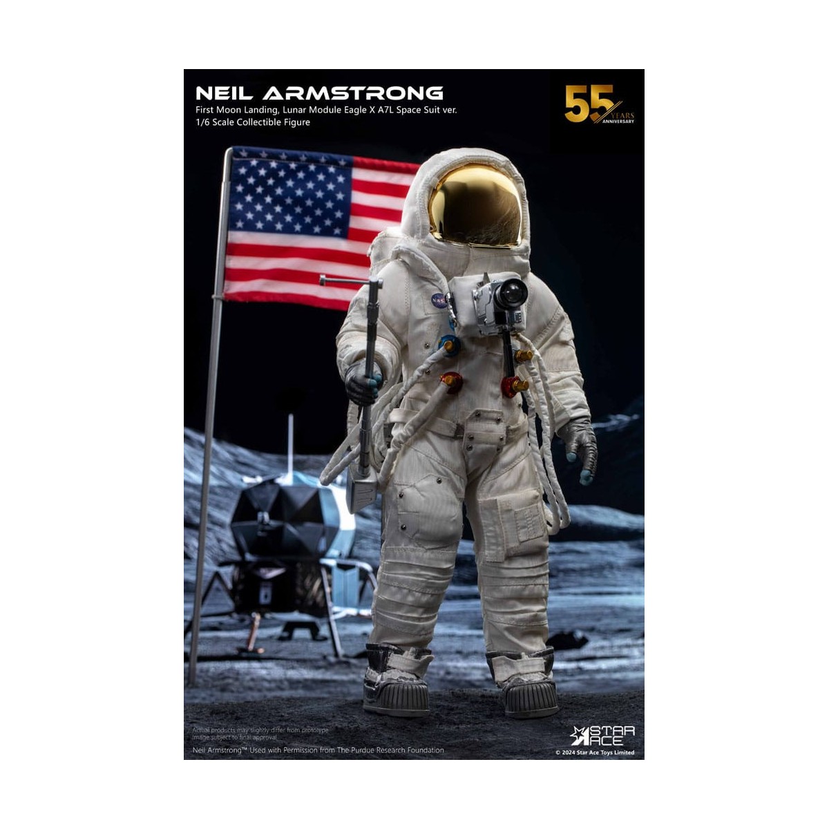 Star Ace - Apollo 11 - Neil Armstrong Versión Deluxe