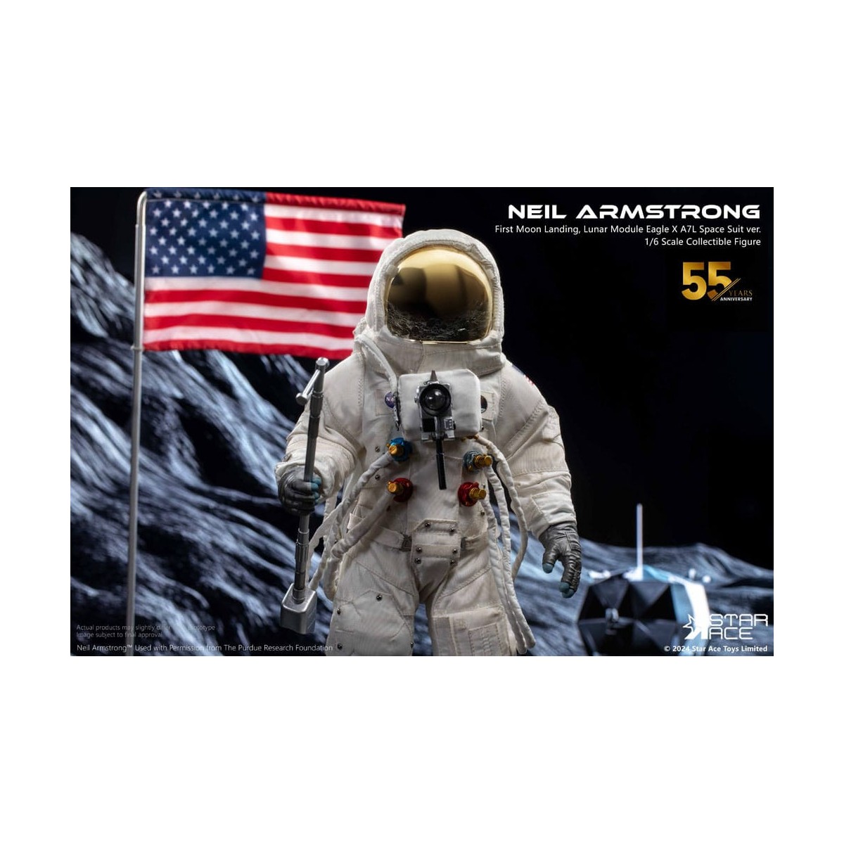 Star Ace - Apollo 11 - Neil Armstrong Versión Deluxe