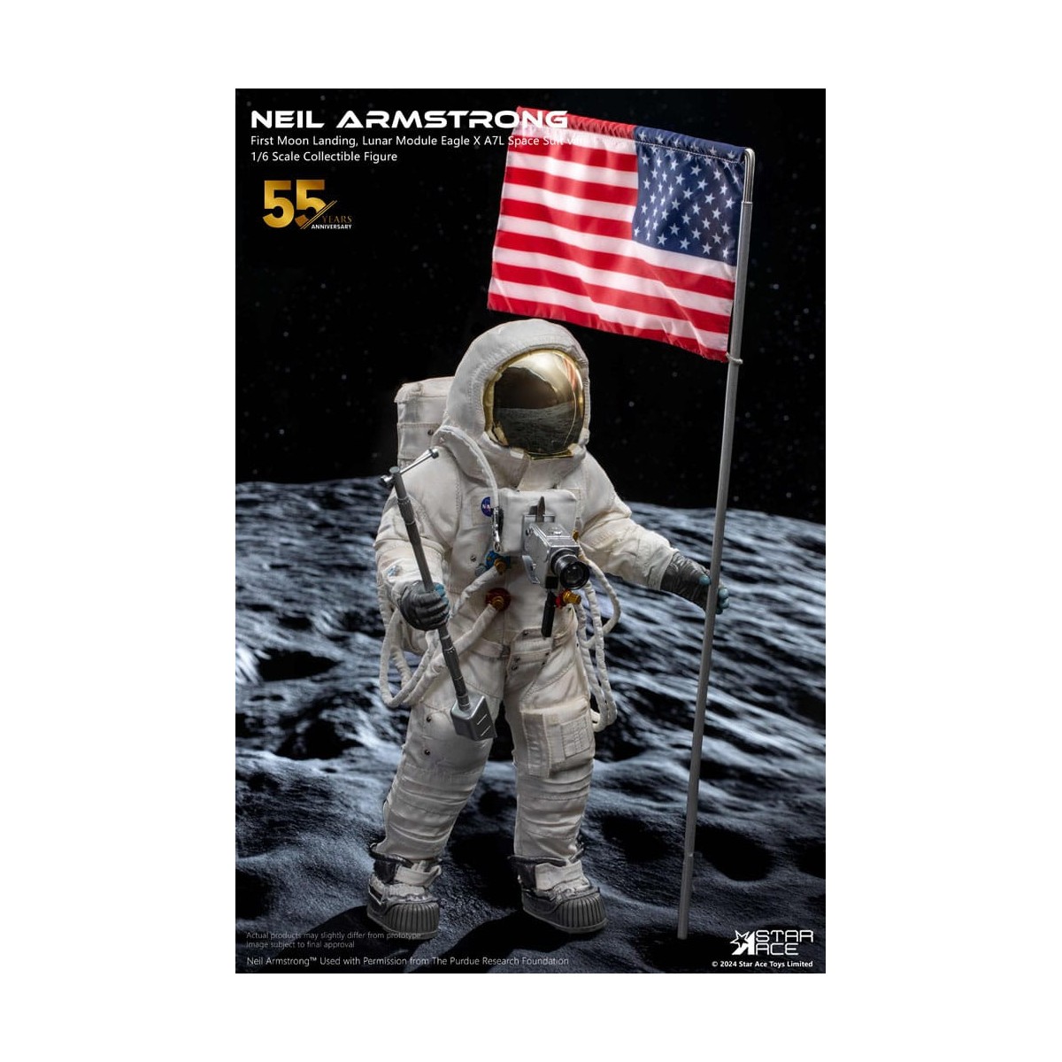 Star Ace - Apollo 11 - Neil Armstrong Versión Deluxe
