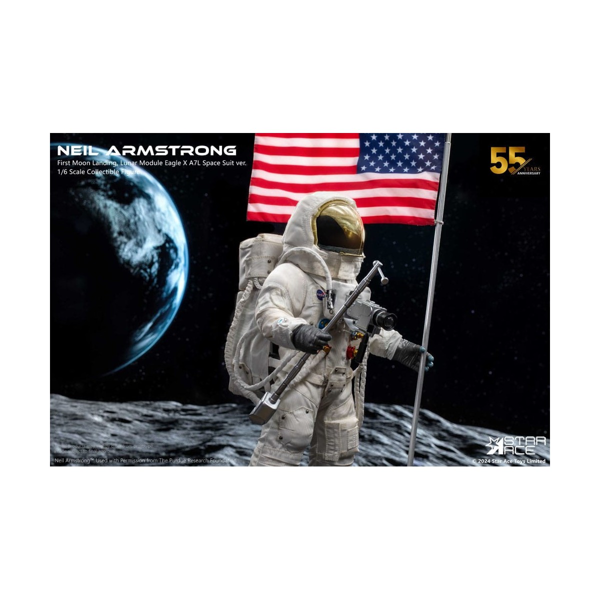 Star Ace - Apollo 11 - Neil Armstrong Versión Deluxe