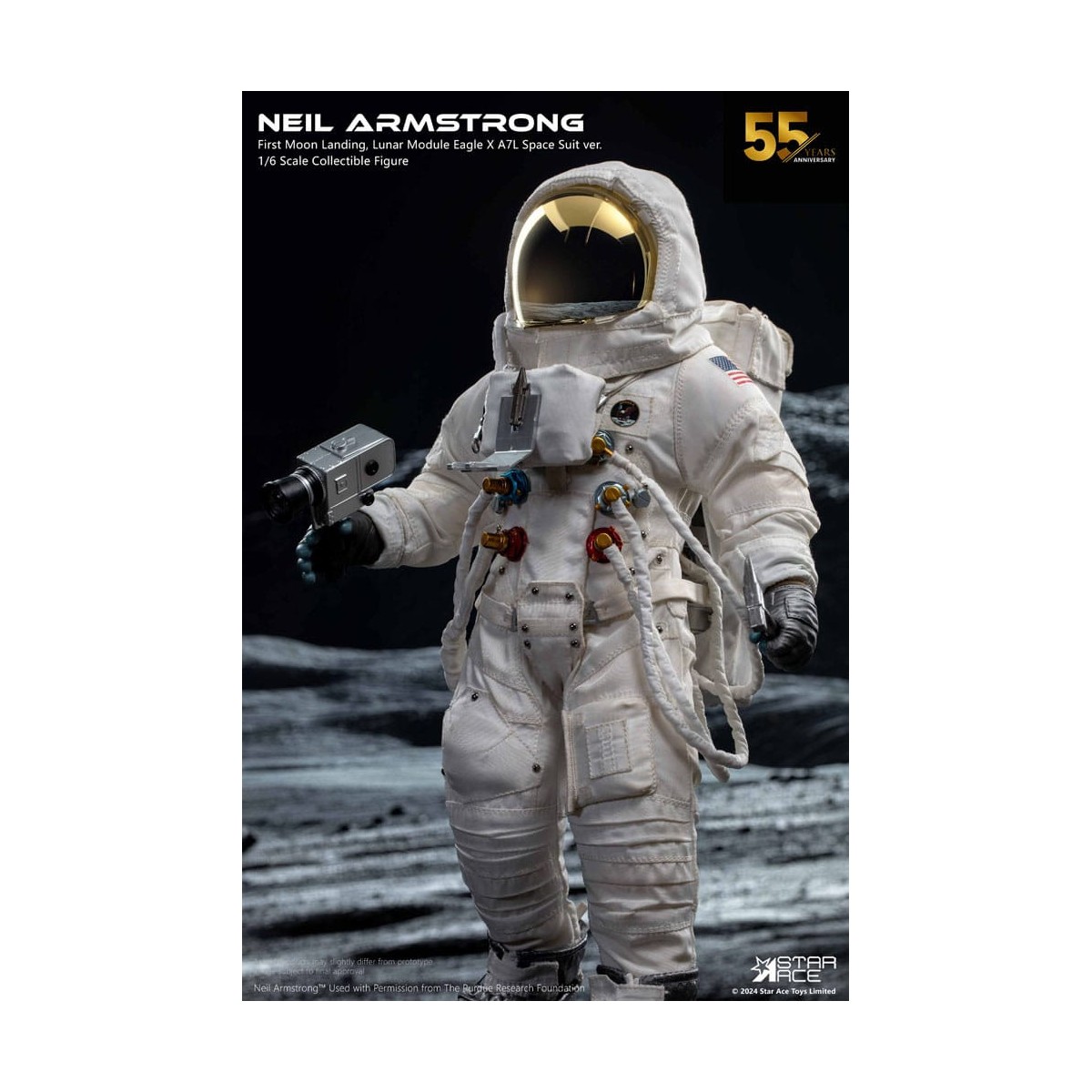 Star Ace - Apollo 11 - Neil Armstrong Versión Deluxe