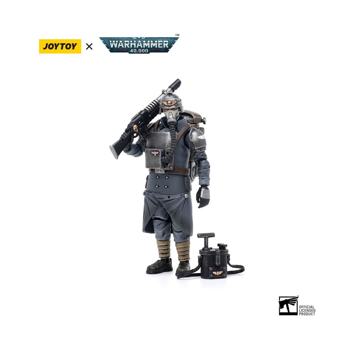 JoyToy - Death Korps of Krieg - Veteran Squad Guardsman Especialista en Demoliciones 1/18 - Warhammer 40K