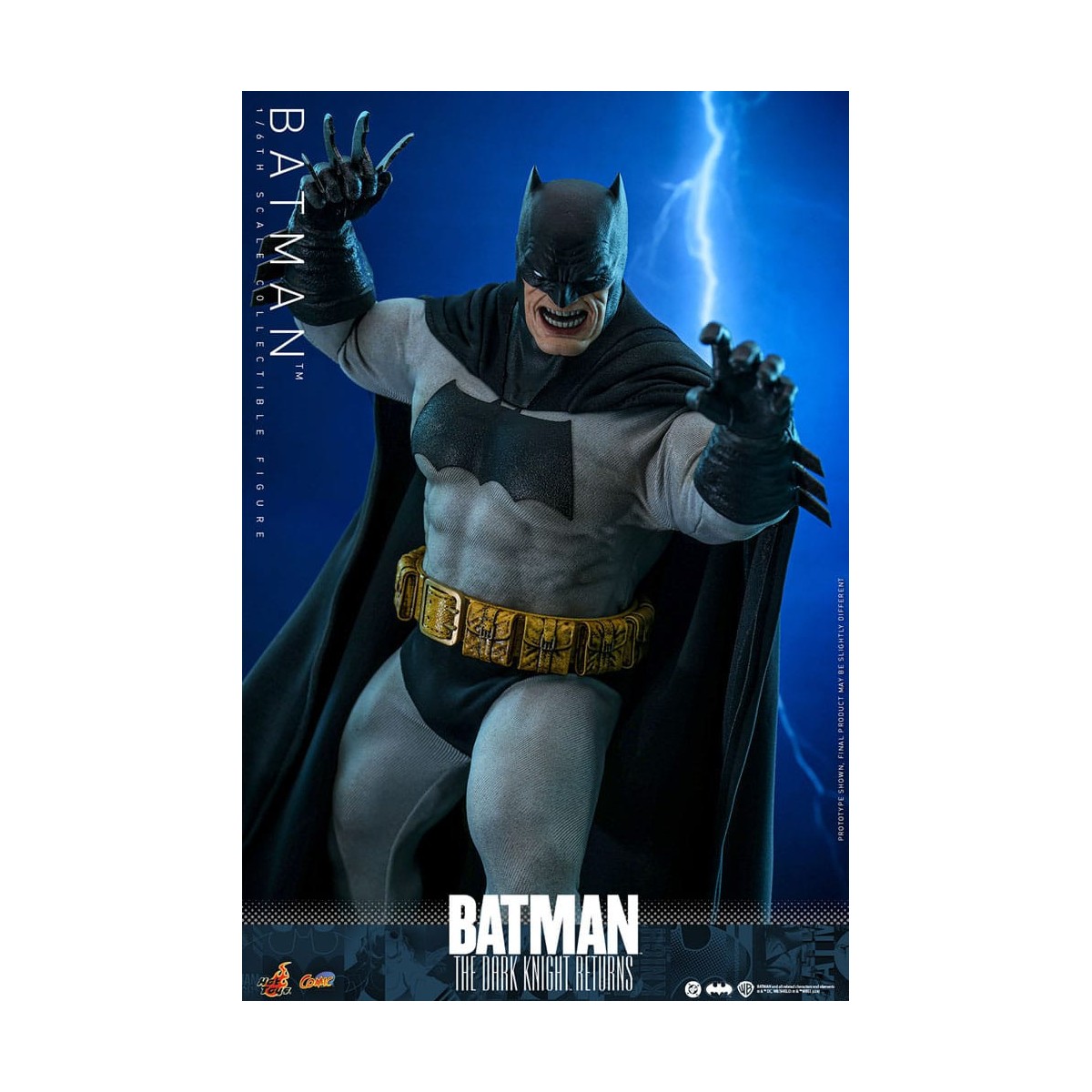 Hot Toys - BATMAN - Batman: El Caballero Oscuro Regresa Cómic Masterpiece 1/6