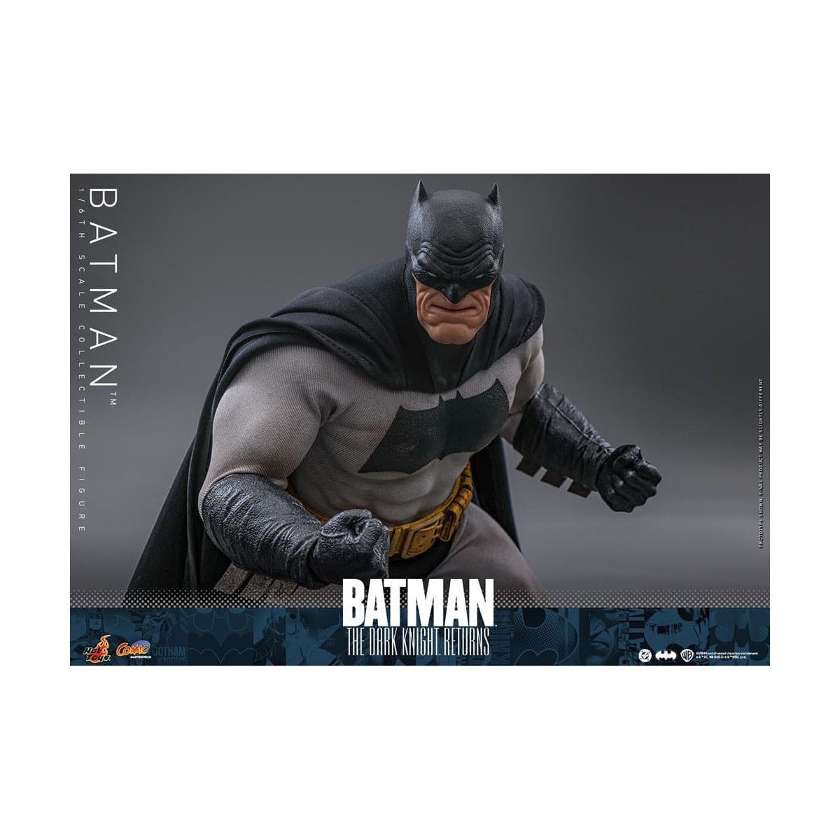 Hot Toys - BATMAN - Batman: El Caballero Oscuro Regresa Cómic Masterpiece 1/6