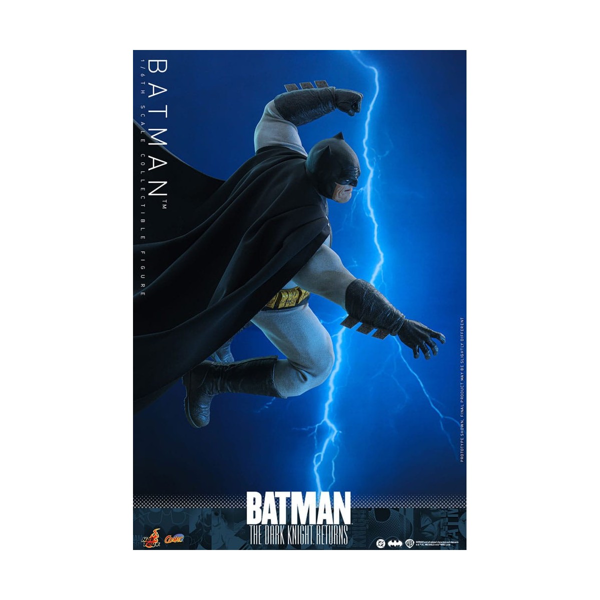 Hot Toys - BATMAN - Batman: El Caballero Oscuro Regresa Cómic Masterpiece 1/6