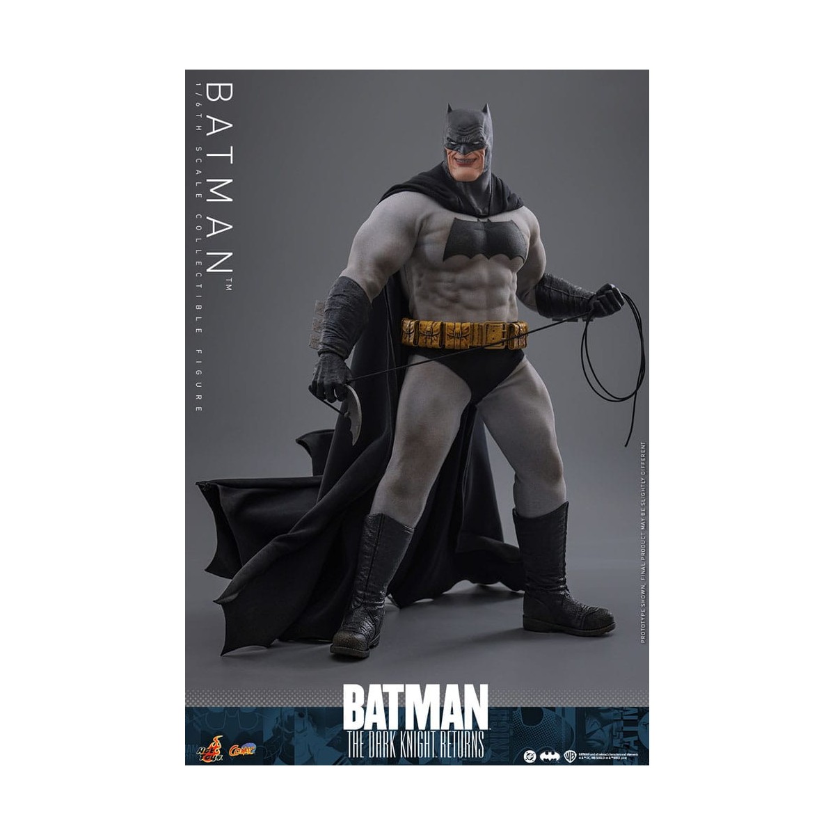 Hot Toys - BATMAN - Batman: El Caballero Oscuro Regresa Cómic Masterpiece 1/6