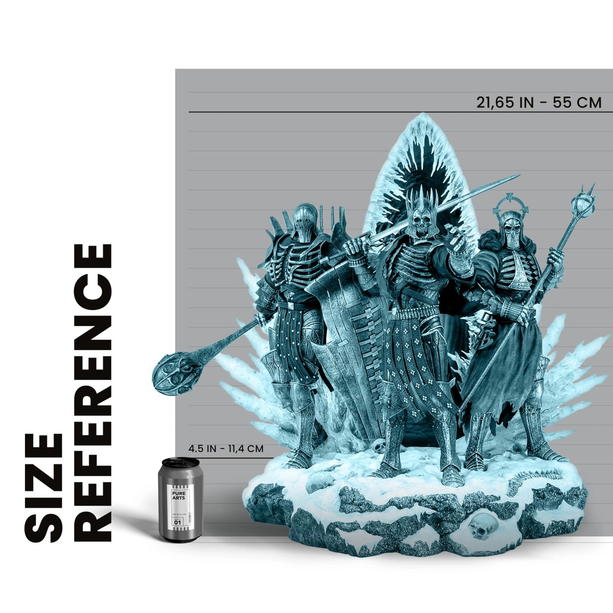 Pure Arts - The Witcher 3: Wild Hunt - Cazador salvaje Diorama 1/6