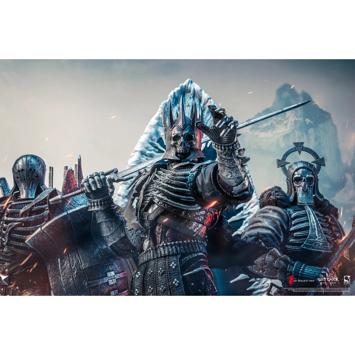 Pure Arts - The Witcher 3: Wild Hunt - Cazador salvaje Diorama 1/6