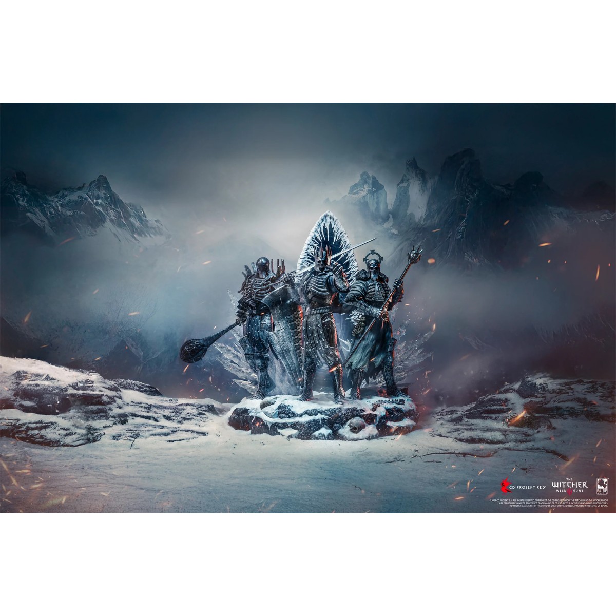 Pure Arts - The Witcher 3: Wild Hunt - Cazador salvaje Diorama 1/6