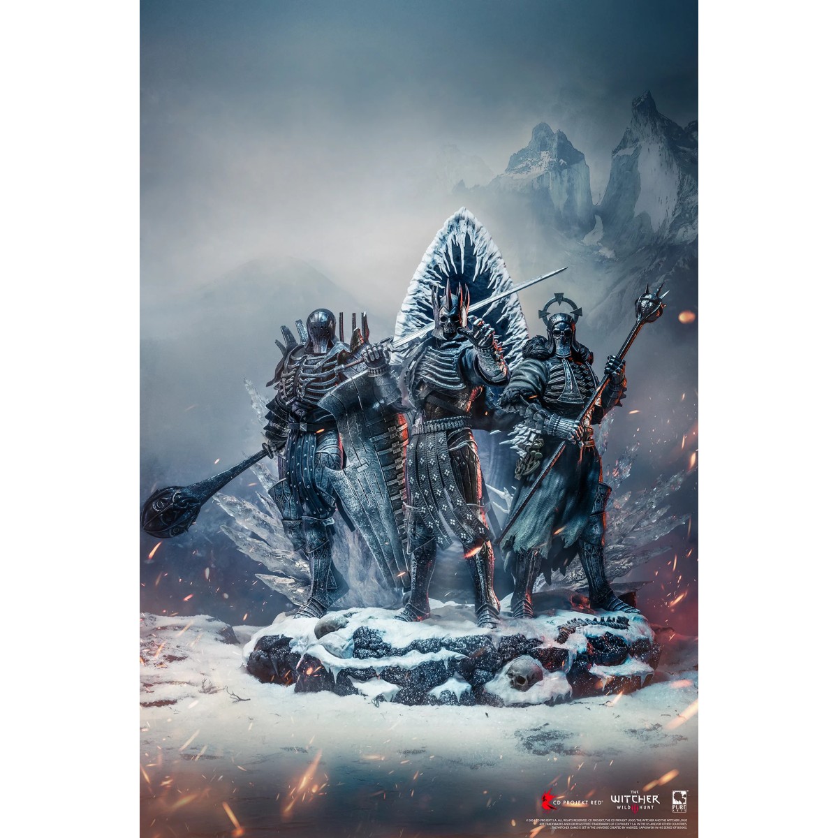 Pure Arts - The Witcher 3: Wild Hunt - Cazador salvaje Diorama 1/6