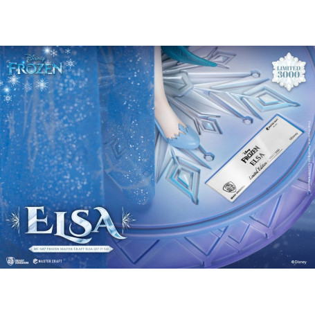 Beast Kingdom Disney - Master Craft Elsa "Let It Go" - La Reina de las Nieves