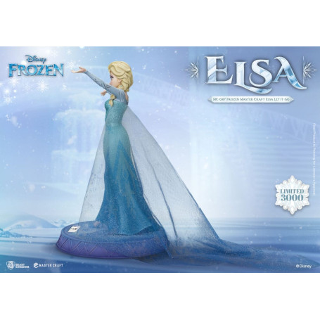 Beast Kingdom Disney - Master Craft Elsa "Let It Go" - La Reina de las Nieves