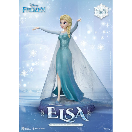 Beast Kingdom Disney - Master Craft Elsa "Let It Go" - La Reina de las Nieves