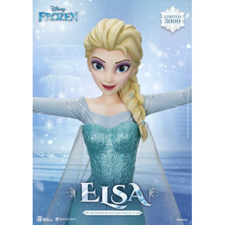 Beast Kingdom Disney - Master Craft Elsa "Let It Go" - La Reina de las Nieves