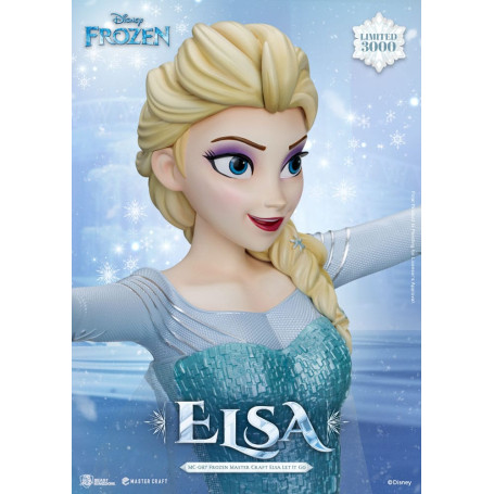 Beast Kingdom Disney - Master Craft Elsa "Let It Go" - La Reina de las Nieves