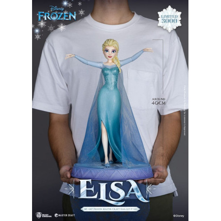 Beast Kingdom Disney - Master Craft Elsa "Let It Go" - La Reina de las Nieves
