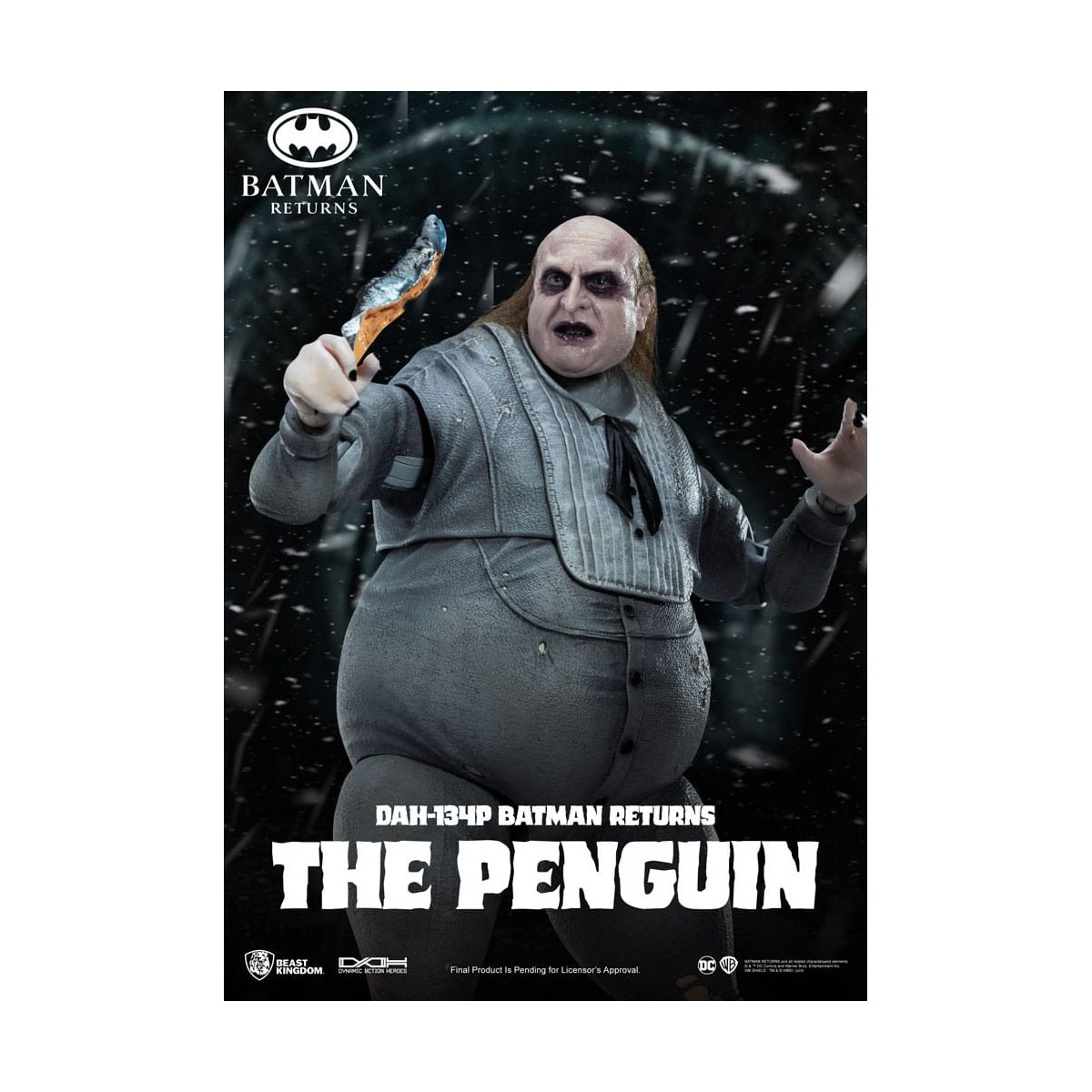 Beast Kingdom - El Pingüino - Batman Vuelve Héroes de Acción Dinámica 1/9