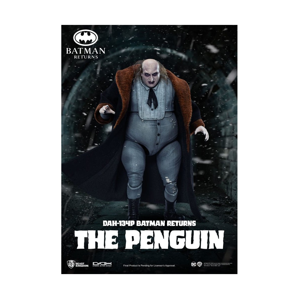 Beast Kingdom - El Pingüino - Batman Vuelve Héroes de Acción Dinámica 1/9