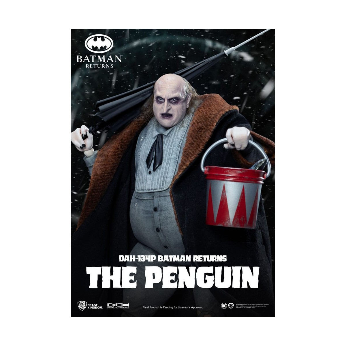 Beast Kingdom - El Pingüino - Batman Vuelve Héroes de Acción Dinámica 1/9