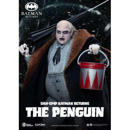 Beast Kingdom - El Pingüino - Batman Vuelve Héroes de Acción Dinámica 1/9