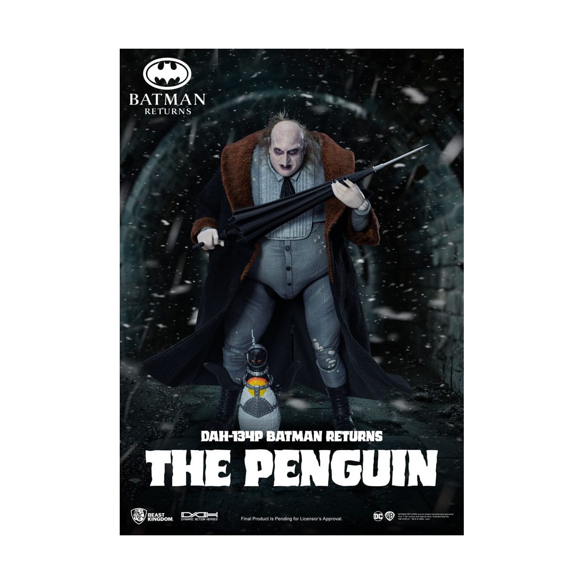 Beast Kingdom - El Pingüino - Batman Vuelve Héroes de Acción Dinámica 1/9